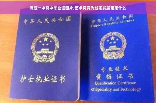 浑源一中高中毕业证图片,艺术究竟为城市发展带来什么