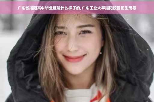 广东省揭阳高中毕业证是什么样子的,广东工业大学揭阳校区招生简章