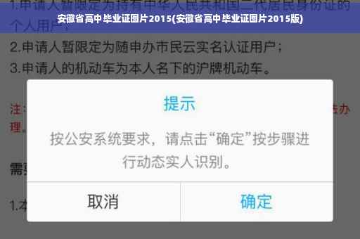 安徽省高中毕业证图片2015(安徽省高中毕业证图片2015版)