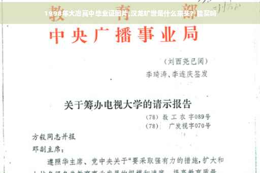 1998年大冶高中毕业证图片,汉龙旷世是什么来头？能买吗