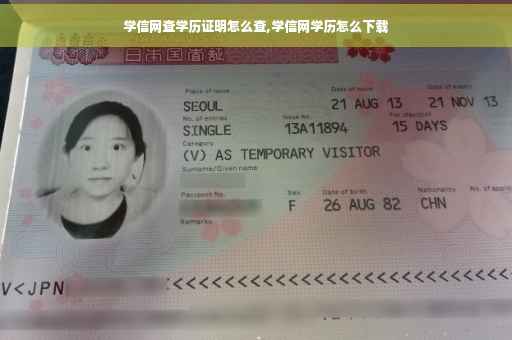 学信网查学历证明怎么查,学信网学历怎么下载