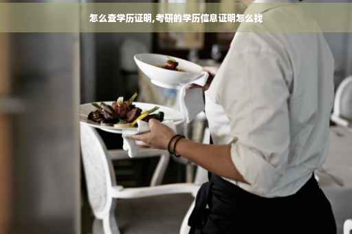 怎么查学历证明,考研的学历信息证明怎么找