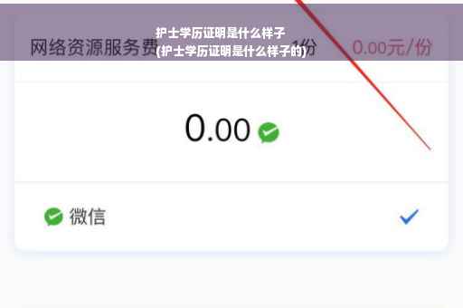 护士学历证明是什么样子
(护士学历证明是什么样子的)