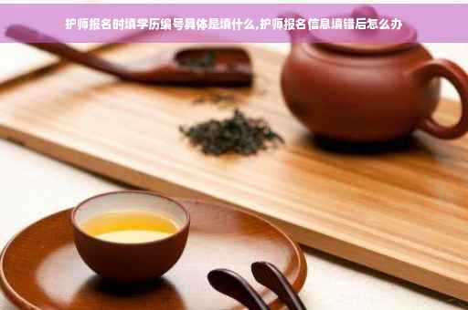 护师报名时填学历编号具体是填什么,护师报名信息填错后怎么办