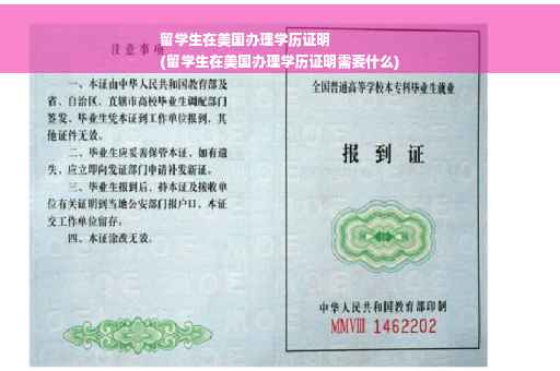 留学生在美国办理学历证明
(留学生在美国办理学历证明需要什么)