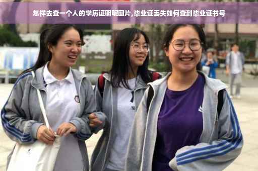 怎样去查一个人的学历证明呢图片,毕业证丢失如何查到毕业证书号