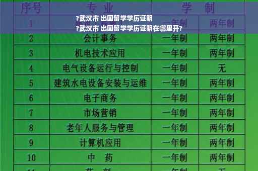 ?武汉市 出国留学学历证明
?武汉市 出国留学学历证明在哪里开?