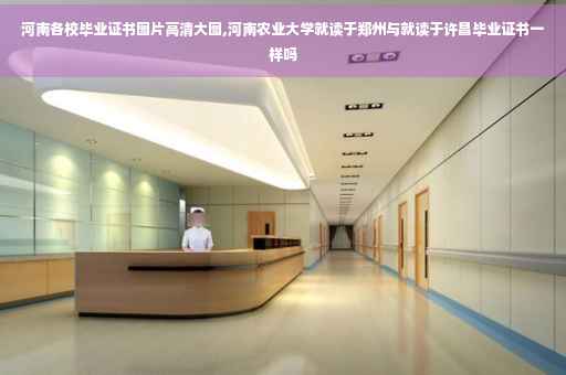 河南各校毕业证书图片高清大图,河南农业大学就读于郑州与就读于许昌毕业证书一样吗