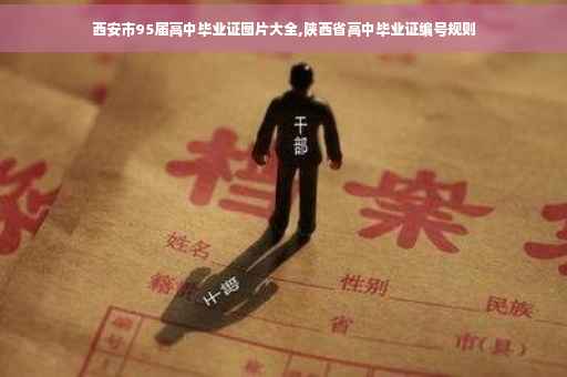 西安市95届高中毕业证图片大全,陕西省高中毕业证编号规则