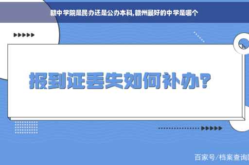 赣中学院是民办还是公办本科,赣州最好的中学是哪个