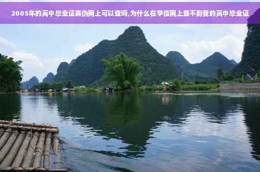 2005年的高中毕业证真伪网上可以查吗,为什么在学信网上查不到我的高中毕业证