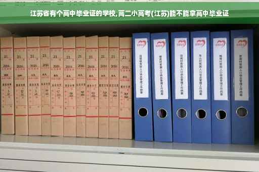 江苏省有个高中毕业证的学校,高二小高考(江苏)能不能拿高中毕业证