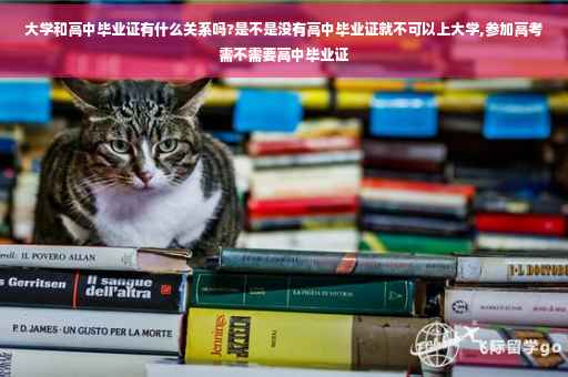 大学和高中毕业证有什么关系吗?是不是没有高中毕业证就不可以上大学,参加高考需不需要高中毕业证