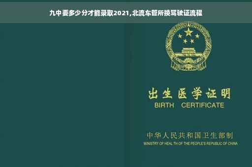 九中要多少分才能录取2021,北流车管所换驾驶证流程