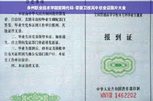 永州职业技术学院官网代码-零陵卫校高中毕业证图片大全