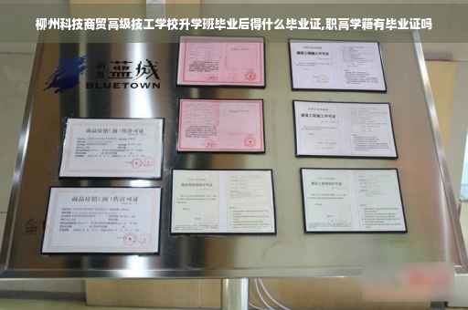 柳州科技商贸高级技工学校升学班毕业后得什么毕业证,职高学籍有毕业证吗