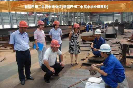 新疆巴州二中高中毕业证(新疆巴州二中高中毕业证图片)
