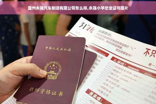 滁州永强汽车制造有限公司怎么样,永强小学毕业证书图片