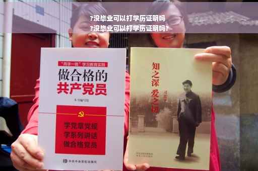 ?没毕业可以打学历证明吗
?没毕业可以打学历证明吗?
