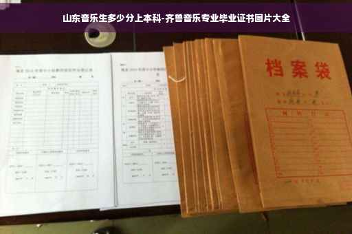 山东音乐生多少分上本科-齐鲁音乐专业毕业证书图片大全
