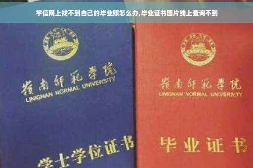 学信网上找不到自己的毕业照怎么办,毕业证书图片线上查询不到