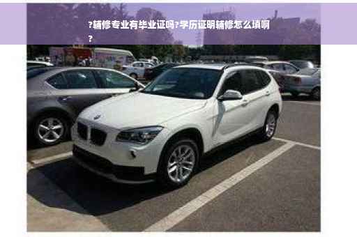 ?辅修专业有毕业证吗?学历证明辅修怎么填啊
?