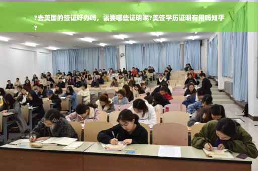?去美国的签证好办吗，需要哪些证明呢?美签学历证明有用吗知乎
?