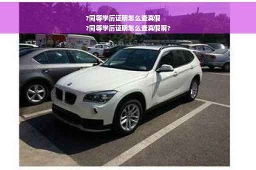 ?同等学历证明怎么查真假
?同等学历证明怎么查真假啊?