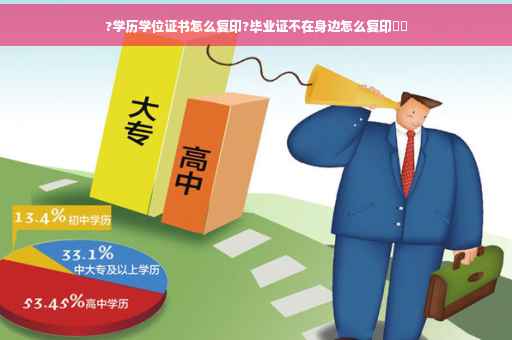 ?学历学位证书怎么复印?毕业证不在身边怎么复印⚡️