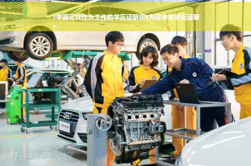 ?学籍可以作为工作的学历证明吗?为同学写学历证明
?