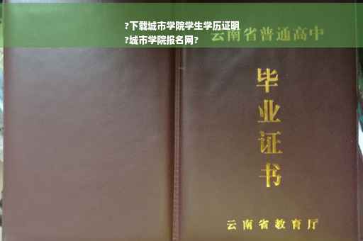 ?下载城市学院学生学历证明
?城市学院报名网?
