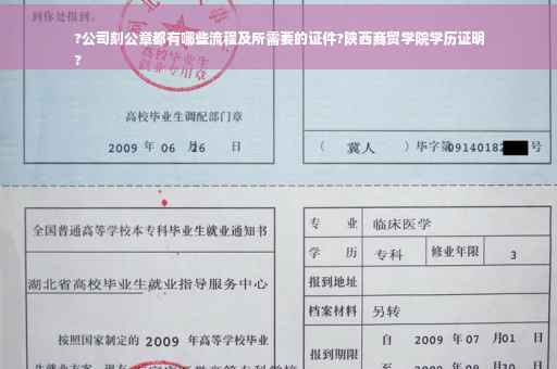 ?公司刻公章都有哪些流程及所需要的证件?陕西商贸学院学历证明
?