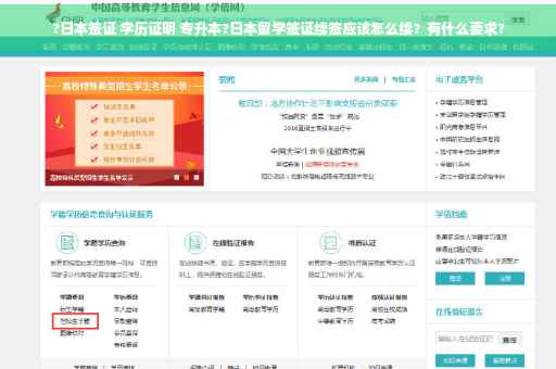 ?日本签证 学历证明 专升本?日本留学签证续签应该怎么续？有什么要求?