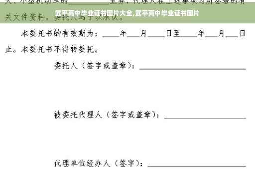 武平高中毕业证书图片大全,武平高中毕业证书图片