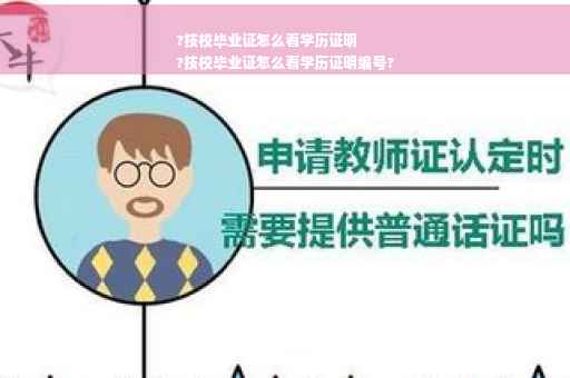 ?技校毕业证怎么看学历证明
?技校毕业证怎么看学历证明编号?