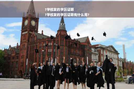 ?学校发的学历证明
?学校发的学历证明有什么用?