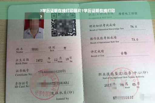 ?学历证明在线打印图片?学历证明在线打印
?