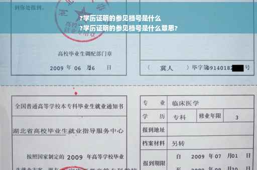 ?学历证明的参见档号是什么
?学历证明的参见档号是什么意思?