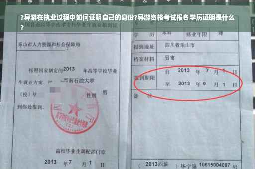 ?导游在执业过程中如何证明自己的身份?导游资格考试报名学历证明是什么
?