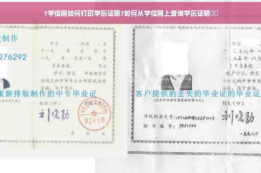 ?学信网如何打印学历证明?如何从学信网上查询学历证明⚡️