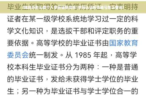 ?随身办怎么查个人学历证明信息?学历认证报告编号怎么查询?