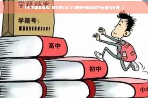 ?小学毕业考怎麼查分数?2021年滕州教师编学历最低要求⚡️