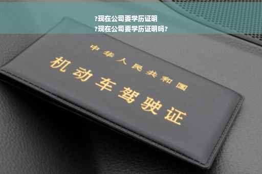 ?现在公司要学历证明
?现在公司要学历证明吗?