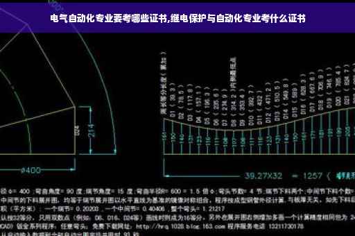 电气自动化专业要考哪些证书,继电保护与自动化专业考什么证书