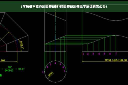 ?学历低不能办出国签证吗?韩国签证出签无学历证明怎么办?