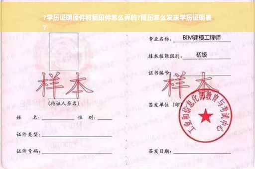 ?学历证明原件和复印件怎么弄的?简历怎么发送学历证明表
?