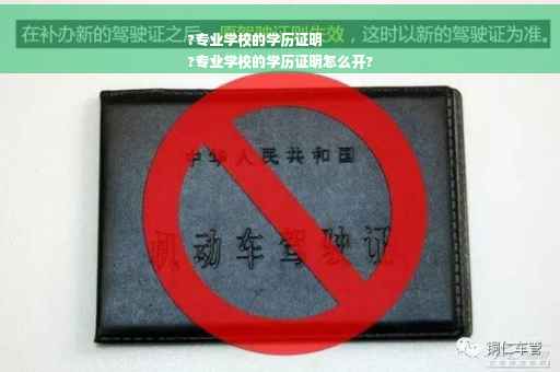 ?专业学校的学历证明
?专业学校的学历证明怎么开?