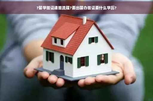 ?留学签证递签流程?要出国办签证要什么学历?
