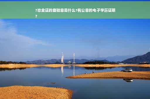 ?毕业证的查验章是什么?有公章的电子学历证明
?