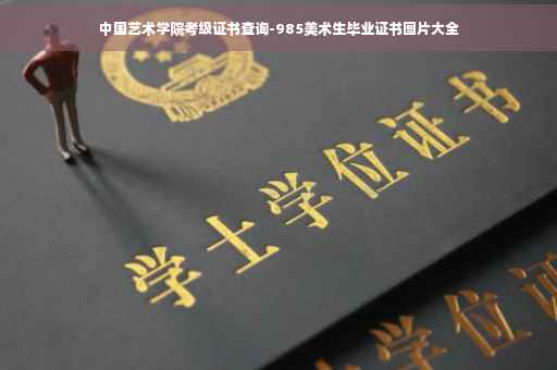 中国艺术学院考级证书查询-985美术生毕业证书图片大全